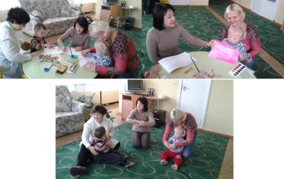 Занятие детско-родительской группы «Мой малыш»