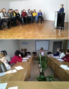 Занятие школы педагогического мастерства