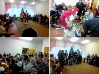 Новогодний карнавал в Могилевском городском ЦКРОиР